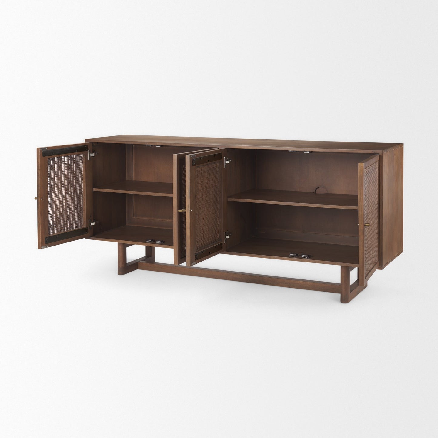 Baden Woven Sideboard White Cliff Studio
