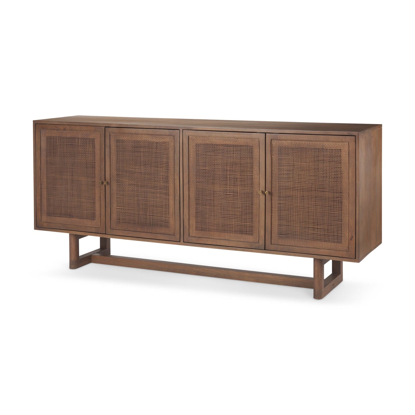 Baden Woven Sideboard White Cliff Studio
