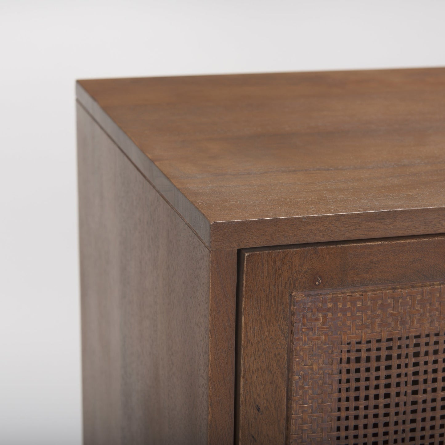 Baden Woven Sideboard White Cliff Studio