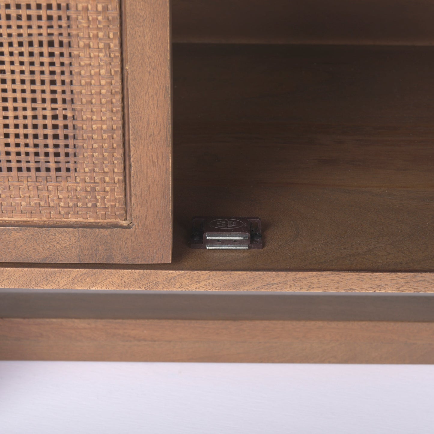 Baden Woven Sideboard White Cliff Studio