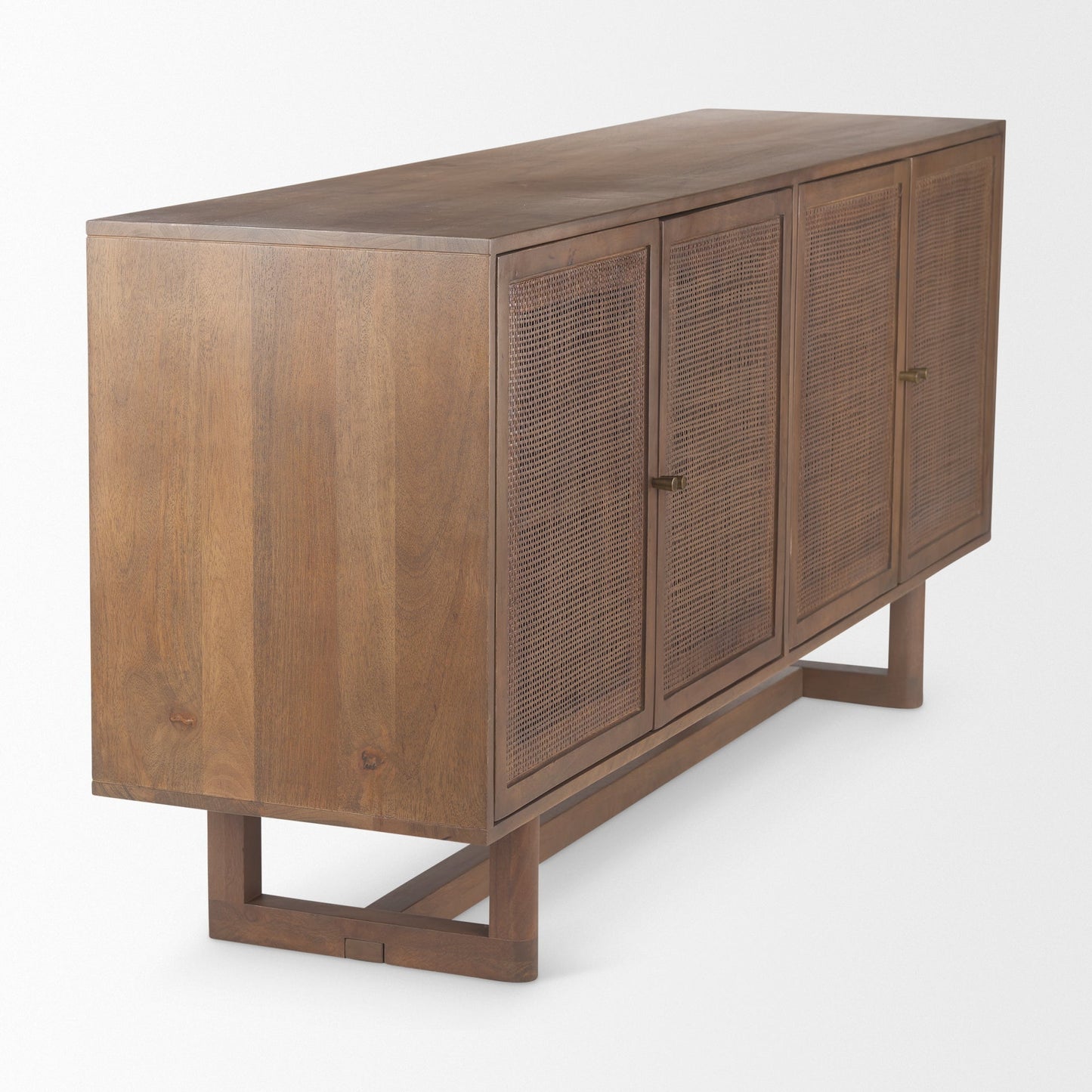 Baden Woven Sideboard White Cliff Studio