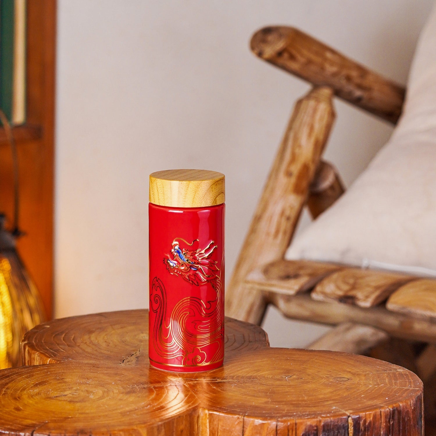 ACERA Vibrant Dragoncloud Ceramic Tumbler - Fluent Trends