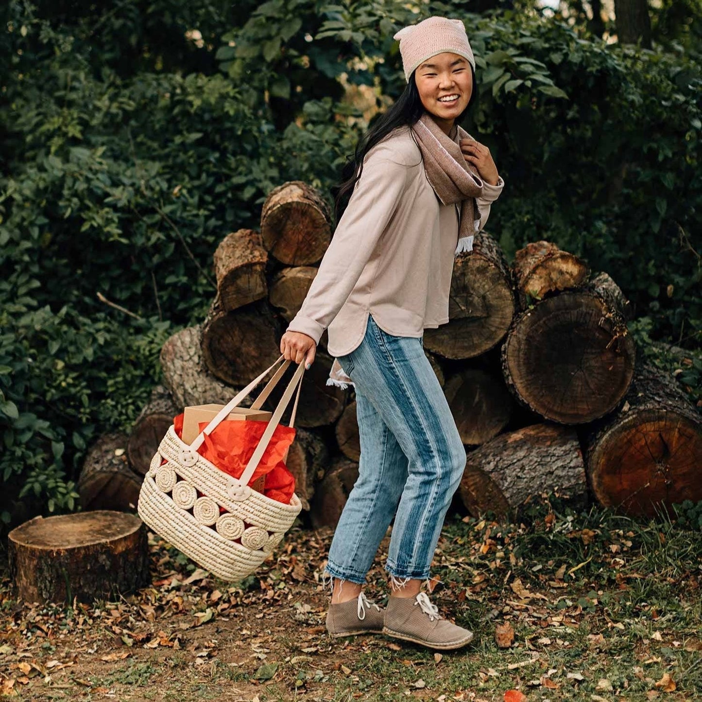 Essential Companion Leather Straps Tote Bag - Fluent Trends