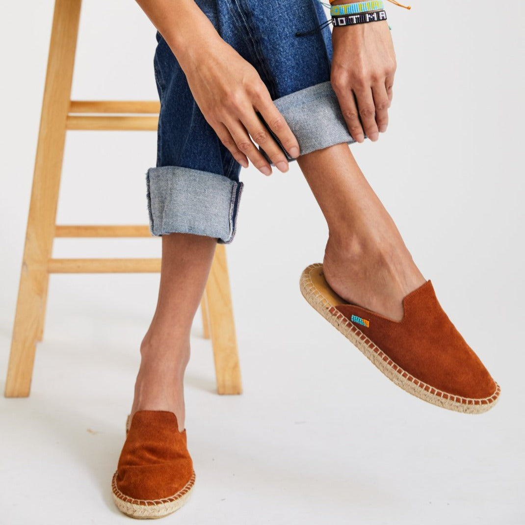 Lamu Mule - Chestnut Brown - Fluent Trends