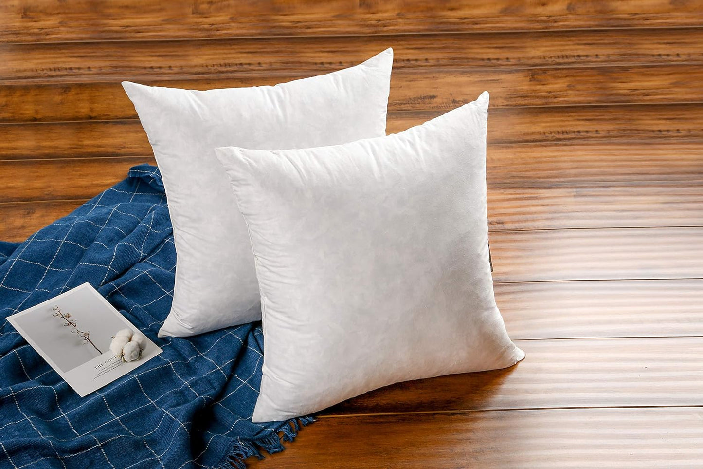 Duck Down & Fine Feather Throw Pillow Inserts Powered by People