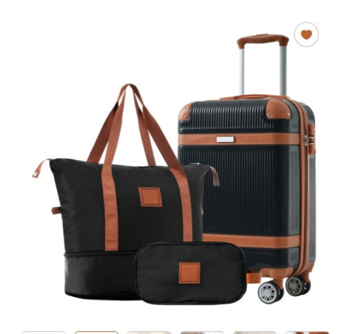 3-piece Suitcase TravelTimesAwait