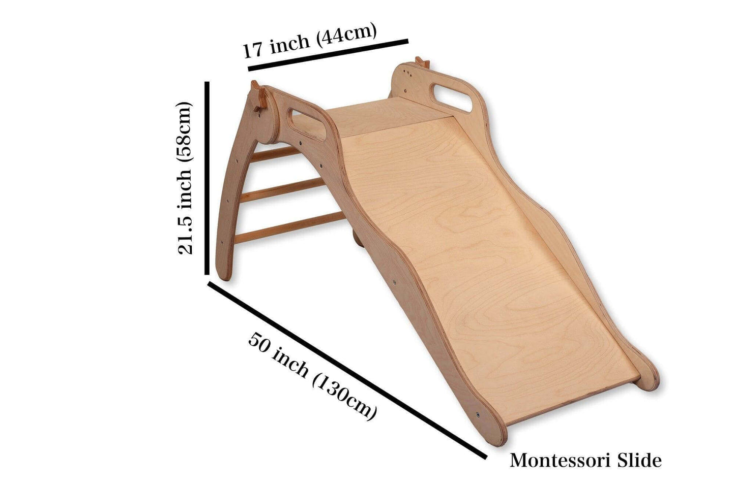 Foldable Wooden Slide Kidodido