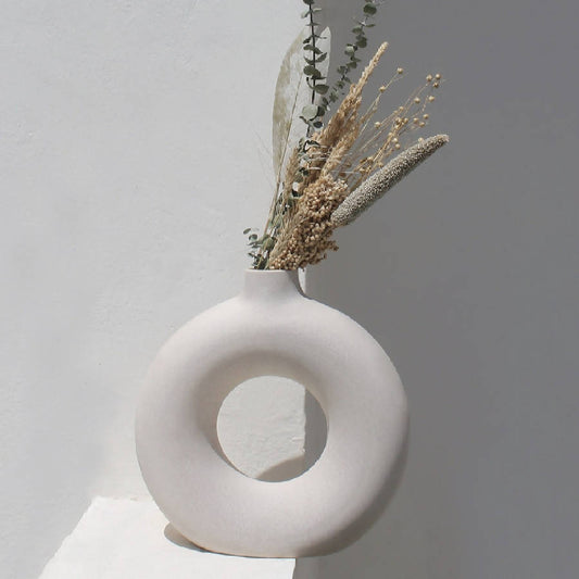 Off-White Big Polo Vase - Fluent Trends