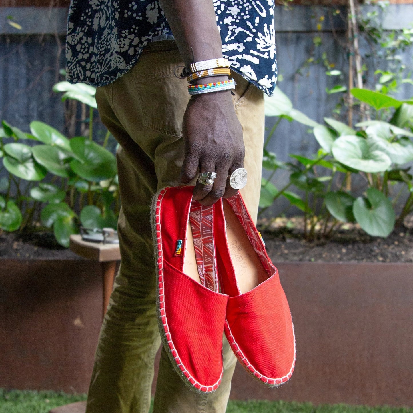 Classic Red Afridrilles Powered by People
