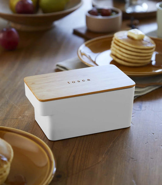 Airtight Food Storage Container - Bamboo Lid - Fluent Trends