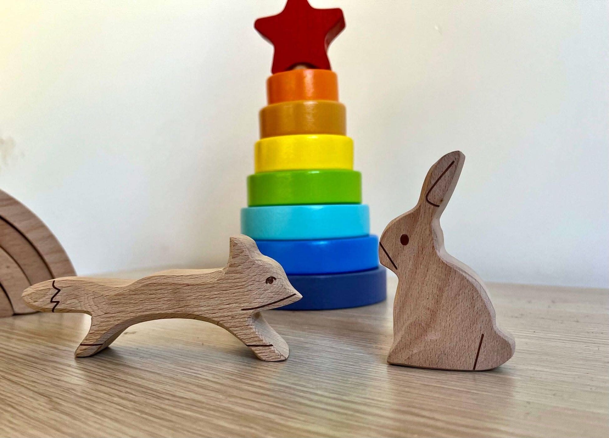 Wooden Farm Animals Set - Fluent Trends