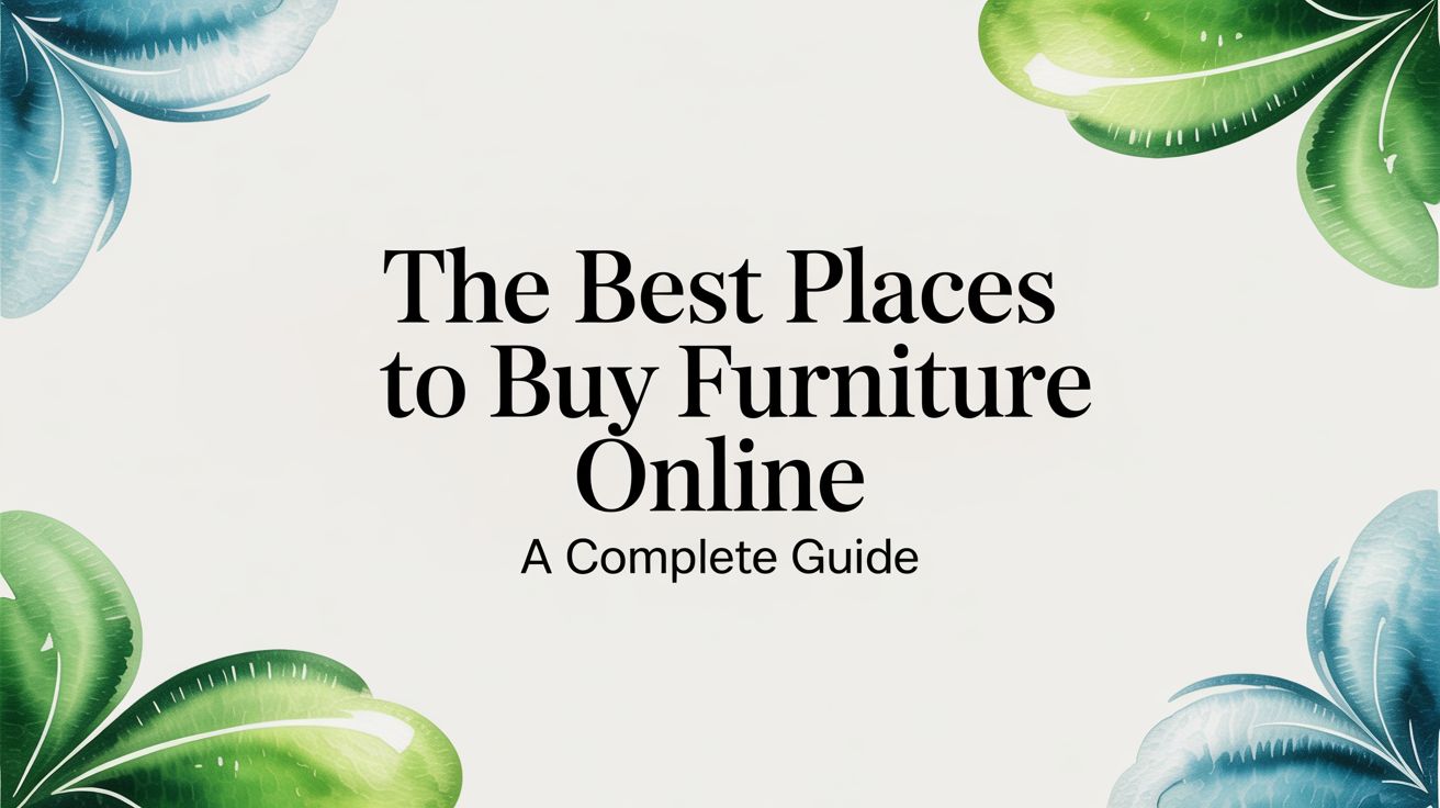 The Best Places to Buy Furniture Online A Complete Guide – Fluent Trends