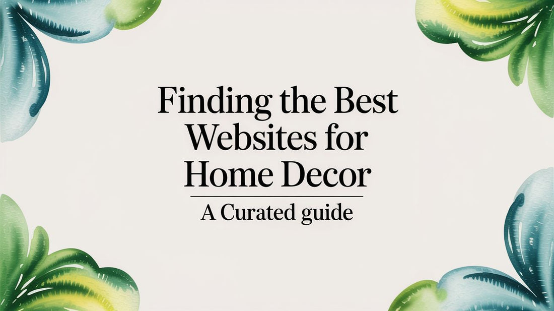 Finding the Best Websites for Home Decor A Curated Guide - Fluent Trends