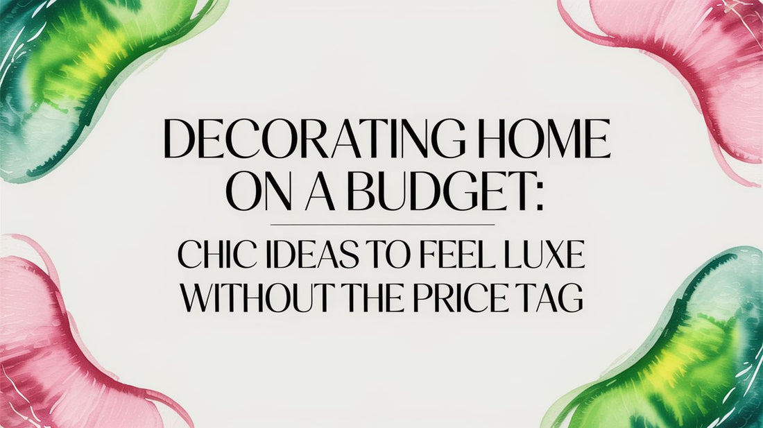 Decorating Your Home on a Budget: Chic Ideas to Feel Luxe without the Price Tag