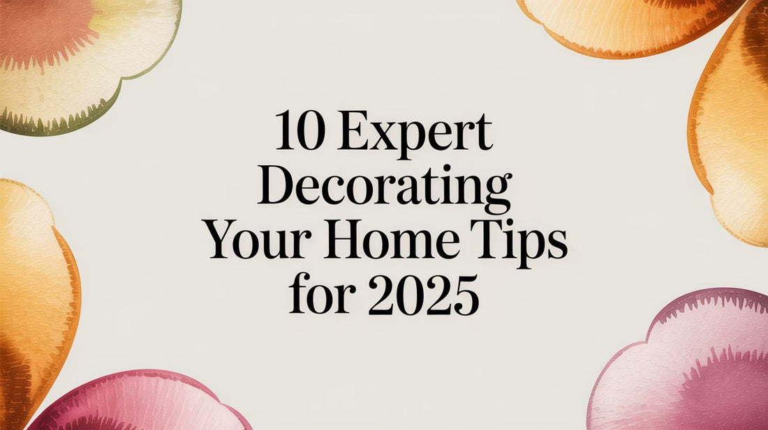 10 Expert Decorating Your Home Tips for 2025 - Fluent Trends