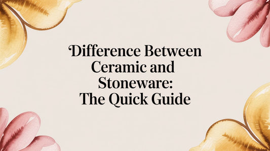 The Difference between Ceramic and Stoneware: The Quick Guide - Fluent Trends