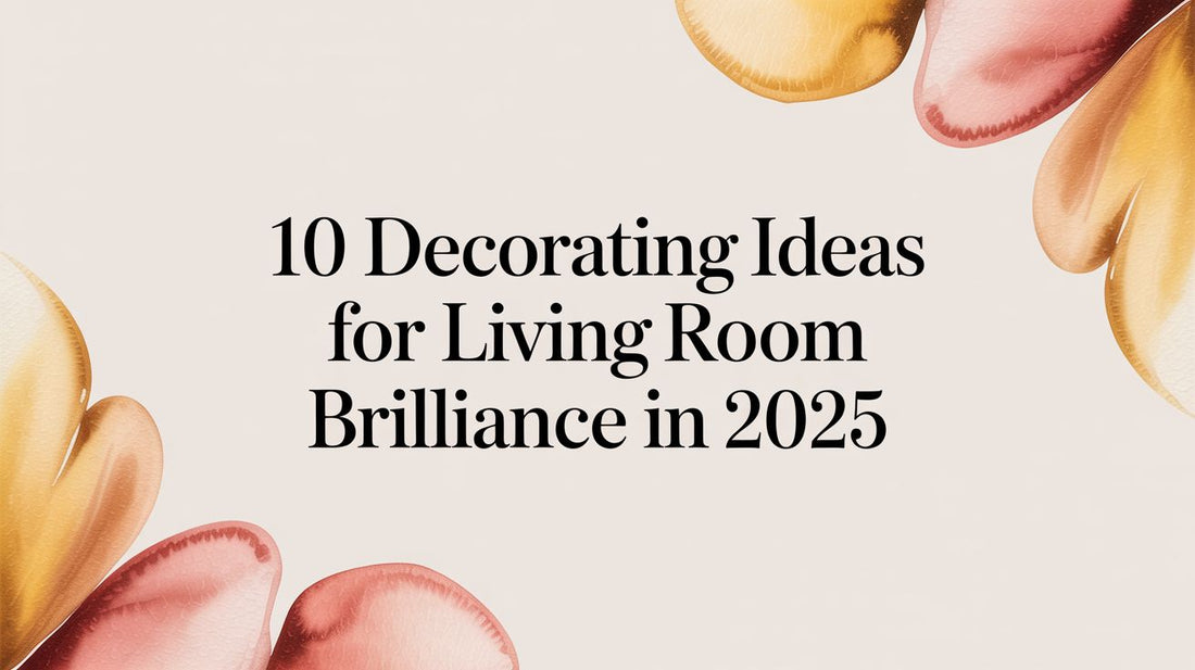 10 Decorating Ideas for Living Room Brilliance in 2025