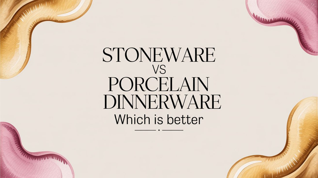 Stoneware vs Porcelain Dinnerware Which Is Better