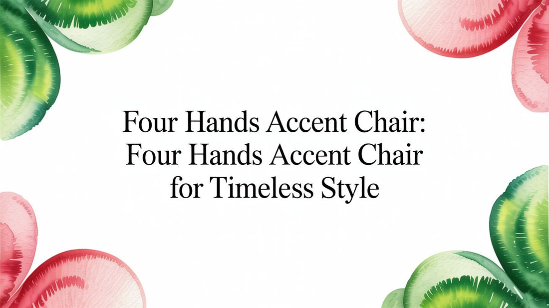 Four Hands Accent Chair: four hands accent chair for timeless style