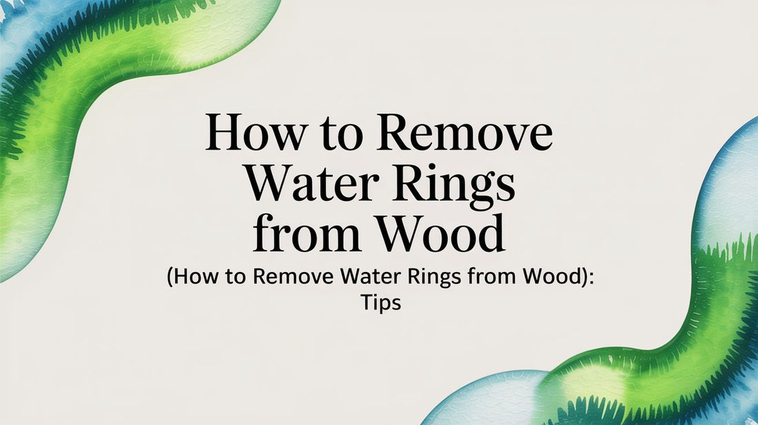 How to Remove Water Rings from Wood (how to remove water rings from wood): Tips - Fluent Trends