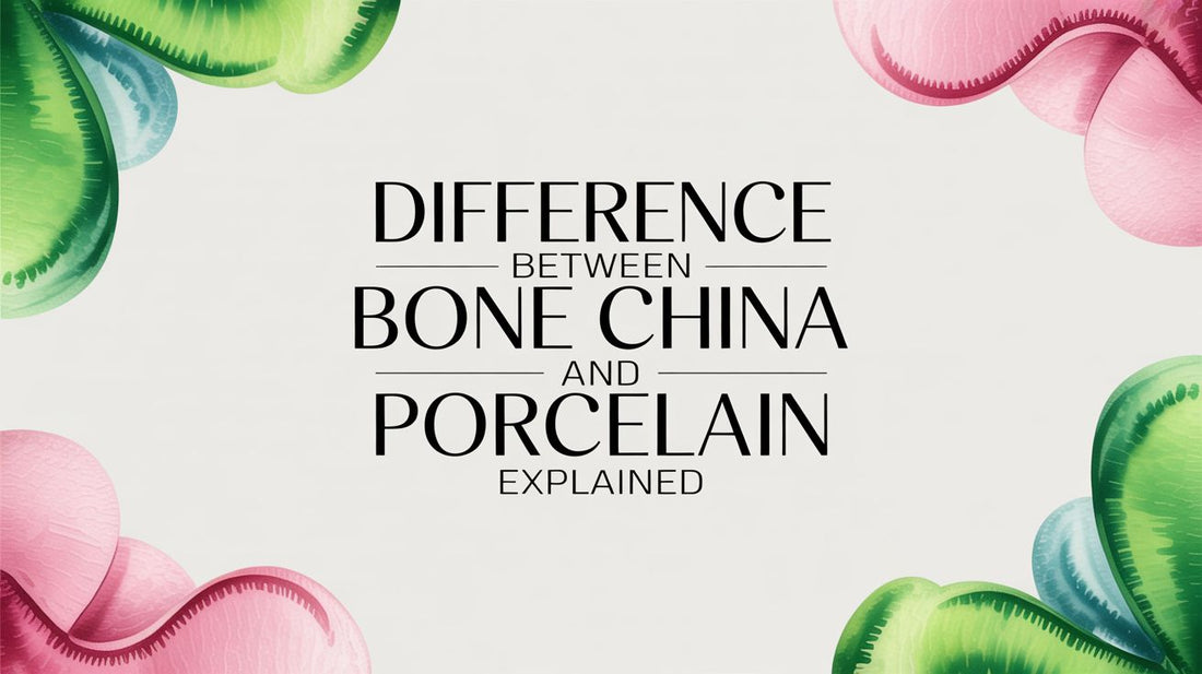 Difference Between Bone China And Porcelain Explained