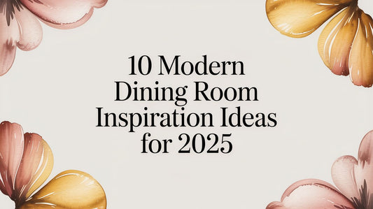 10 Modern Dining Room Inspiration Ideas for 2025 - Fluent Trends