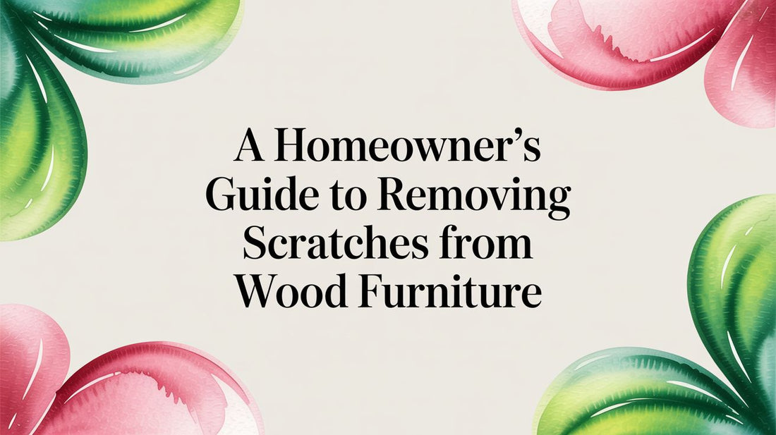 A Homeowner's Guide to Removing Scratches from Wood Furniture