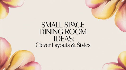 Small Space Dining Room Ideas: Clever Layouts & Styles - Fluent Trends