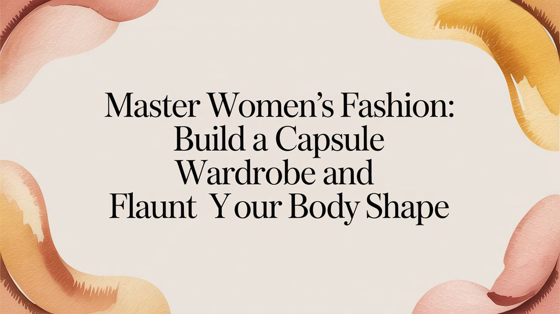 Master women's fashion: Build a Capsule Wardrobe and Flaunt Your Body Shape