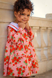 Toddler | Girls | Garden Dress | Vintage Rose - Fluent Trends