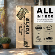 Acacia Elara Platform Bed Frame with Headboard - Fluent Trends