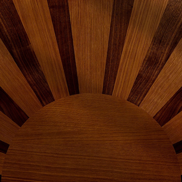 Rorns Sunset Platform Bed Frame With Headboard - Fluent Trends