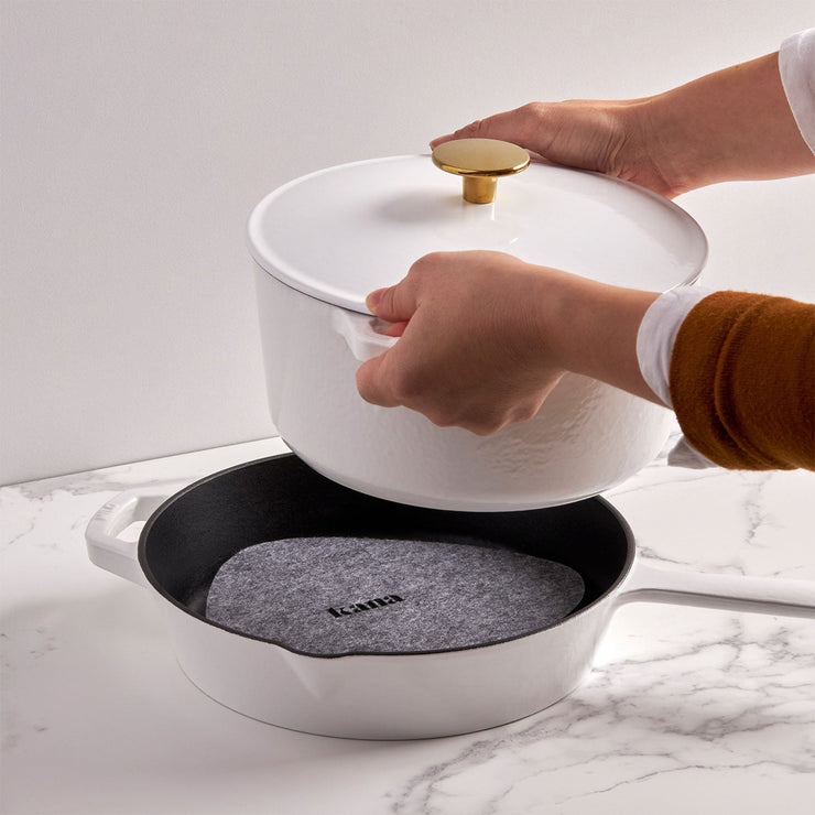 5-Piece Cast Iron Cookware Set - Fluent Trends Cookware Set