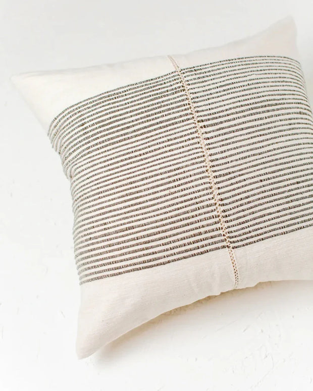 18" Riviera Hand-Stitch Throw Pillow Cover - Fluent Trends