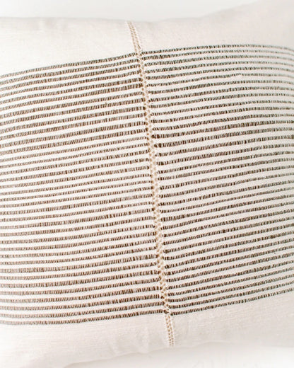 18" Riviera Hand-Stitch Throw Pillow Cover Powered by People
