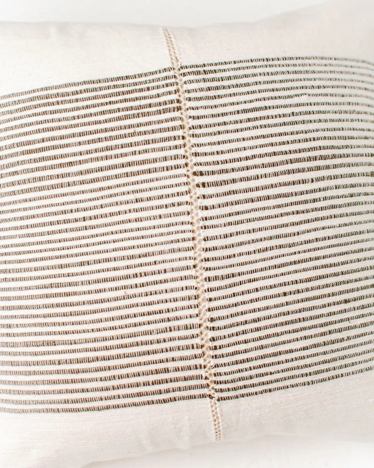 18" Riviera Hand-Stitch Throw Pillow Cover - Fluent Trends