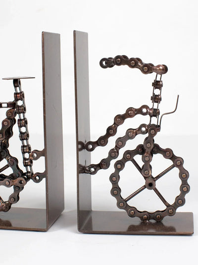 Bicycle Chain Bookends - Fluent Trends