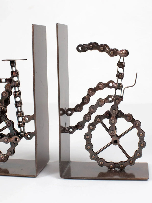 Bicycle Chain Bookends - Fluent Trends