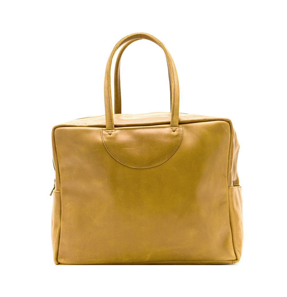 Bonnell Travel Bag | Natural Leather
