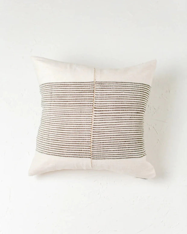 18" Riviera Hand-Stitch Throw Pillow Cover - Fluent Trends