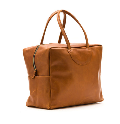 Bonnell Travel Bag | Natural Leather