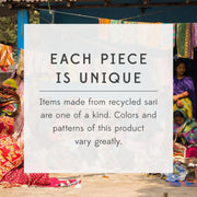 Lidded Sari Storage Basket 10.5H - Fluent Trends