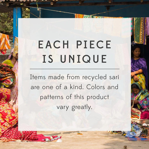 Lidded Sari Storage Basket 10.5H - Fluent Trends