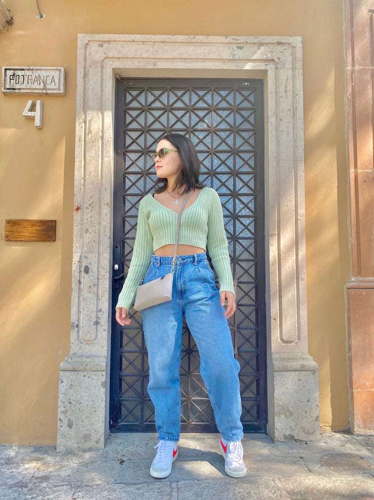 Elia Convertible Leather Bag – Clutch, Shoulder & Crossbody - Fluent Trends 