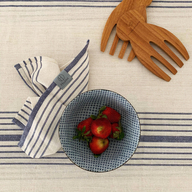 Sustainable Kayseri Tablecloth Set - Blue - Fluent Trends Tablecloths