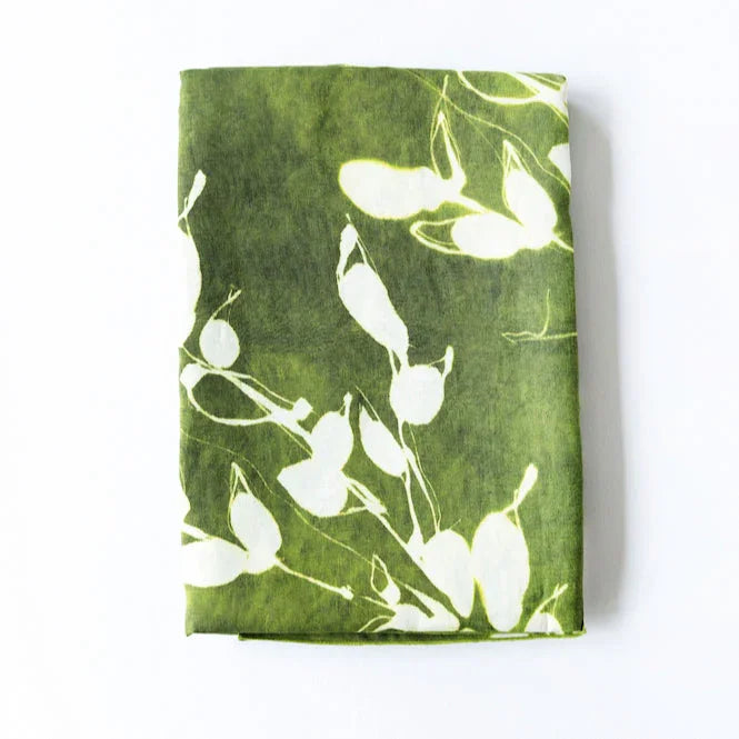 Porto Print in Olive Tablecloth - Fluent Trends Tablecloths