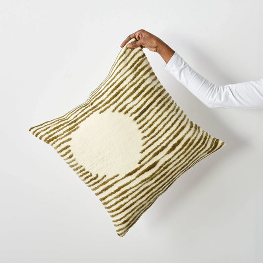 Full Moon Throw Pillow - Fluent Trends Throw Pillows & Blankets