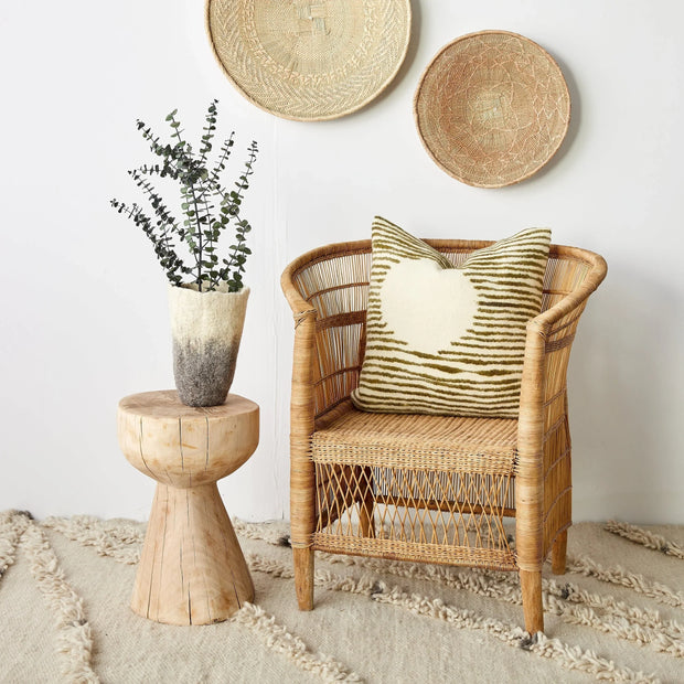 Full Moon Throw Pillow - Fluent Trends