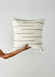 Zuri Hand-Loomed Wool Throw Pillow - Fluent Trends