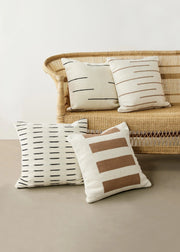 Zuri Hand-Loomed Wool Throw Pillow - Fluent Trends